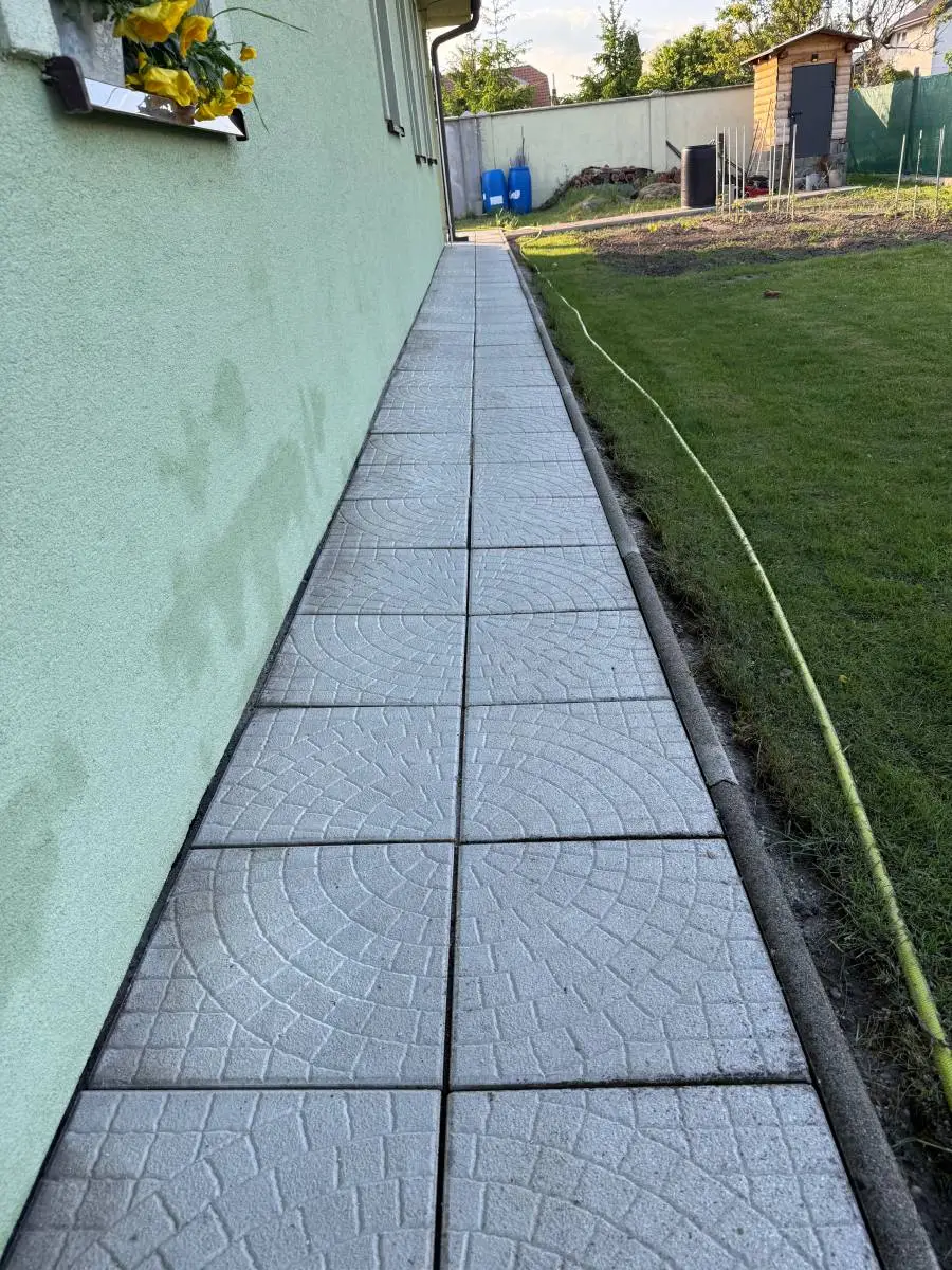 Čistenie dlažby - fotografia realizácie 2