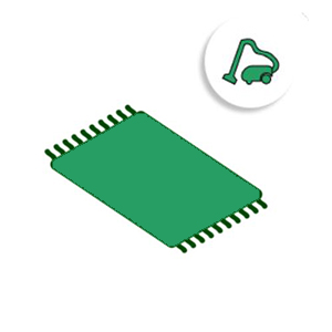 Kusový koberec – Krátky vlas