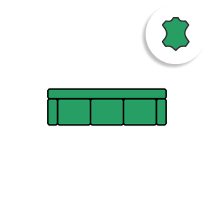 Trojmiestna sedačka – koža